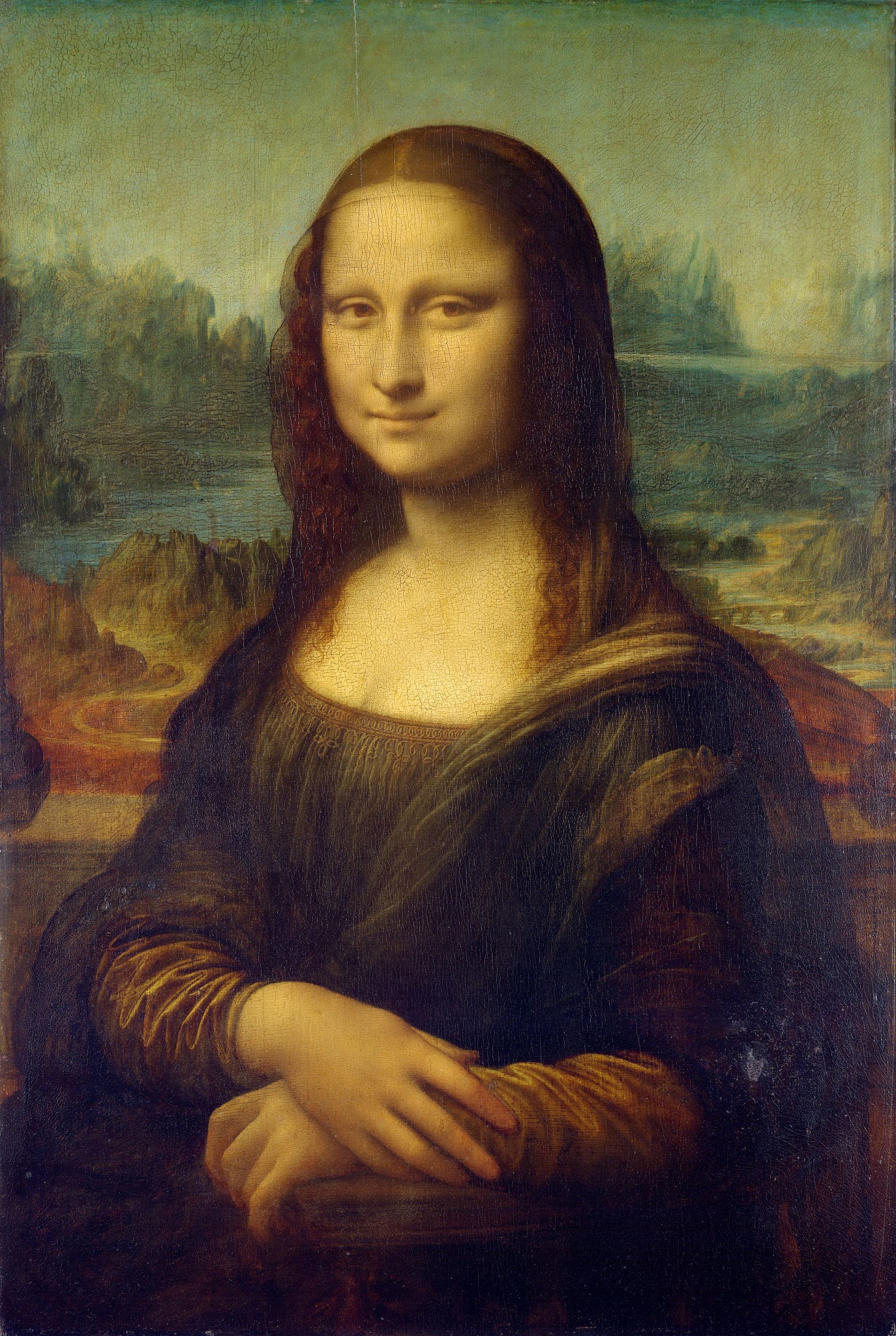 Mona Lisa von Leonardo da Vinci / Mona Lisa of Leonardo da Vinci, Historisch, historical, digital improved reproduction of an original artwork from the time / digital restaurierte Reproduktion einer Originalvorlage aus der damaligen Zeit, genaues Originaldatum nicht bekannt. (Photo by: Bildagentur-online/Universal Images Group via Getty Images)